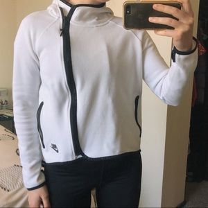 White asymmetric Nike jacket size small